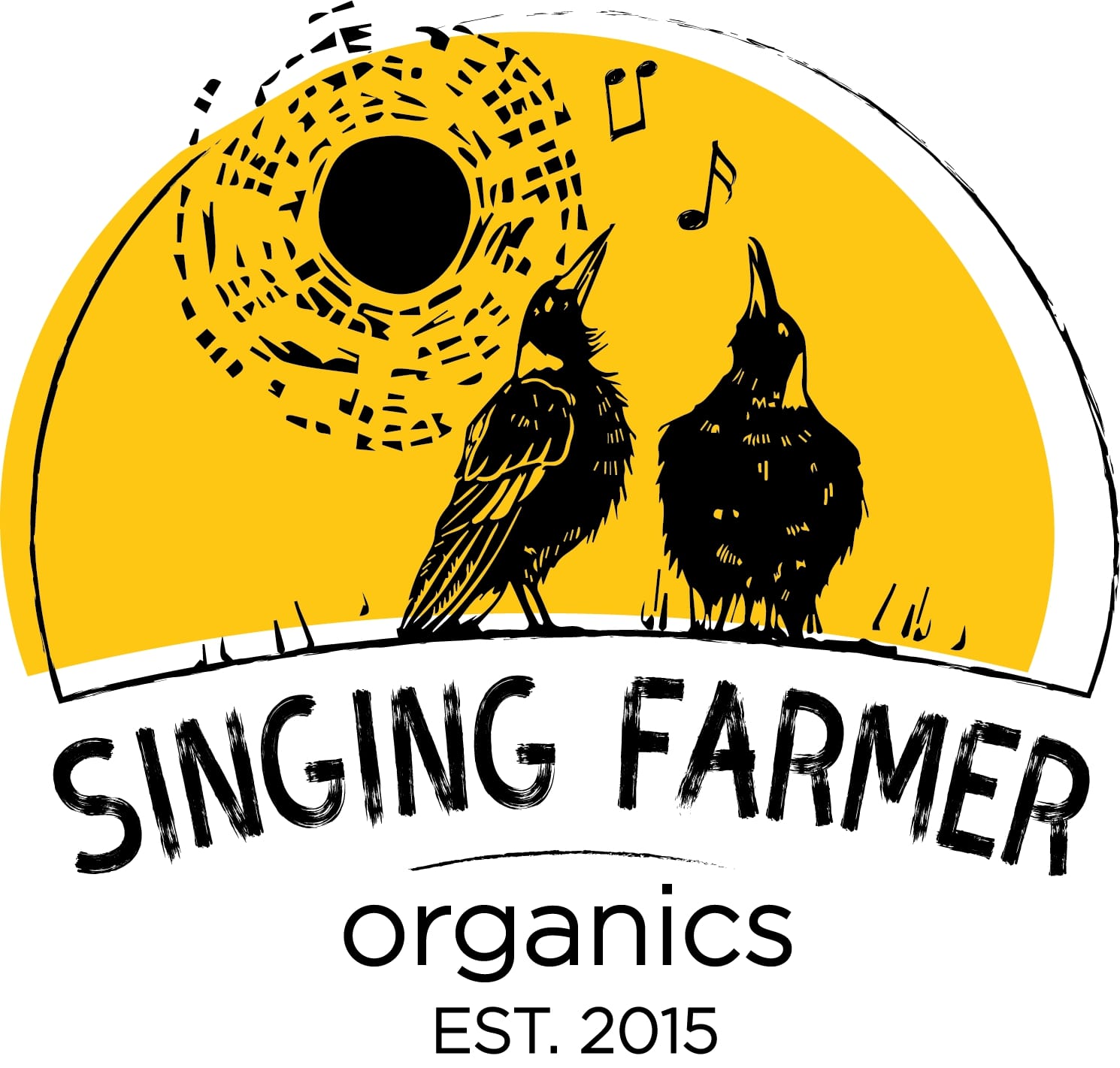 Singing Farmer Organics logo